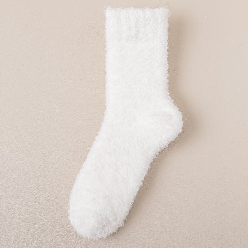Thickened Winter Socks for Kids – Warm Mink Velvet Middle Tube Socks (Pack of 3, 5, or 10)