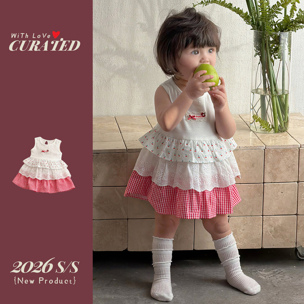 Baby Girl Cute Cake Dress Sweet Girl Clothes Infant Dress