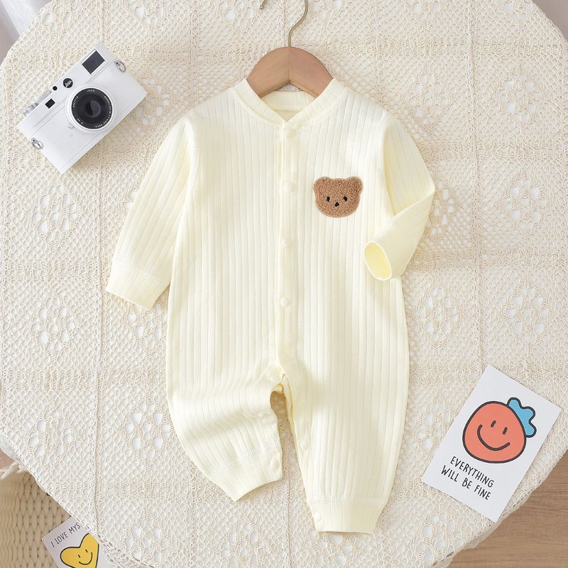 Baby Clothes  Newborn Boy Girl Long Sleeve Onesie Bodysuit Sleepwear