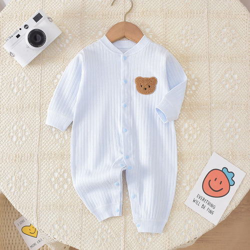 Baby Clothes  Newborn Boy Girl Long Sleeve Onesie Bodysuit Sleepwear
