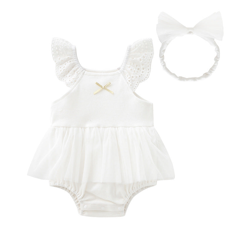 Baby Sleeveless Romper Infant Clothes Newborn Onesie Cute Baby Girl