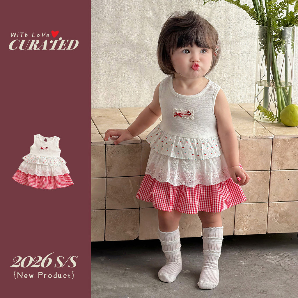 Baby Girl Cute Cake Dress Sweet Girl Clothes Infant Dress