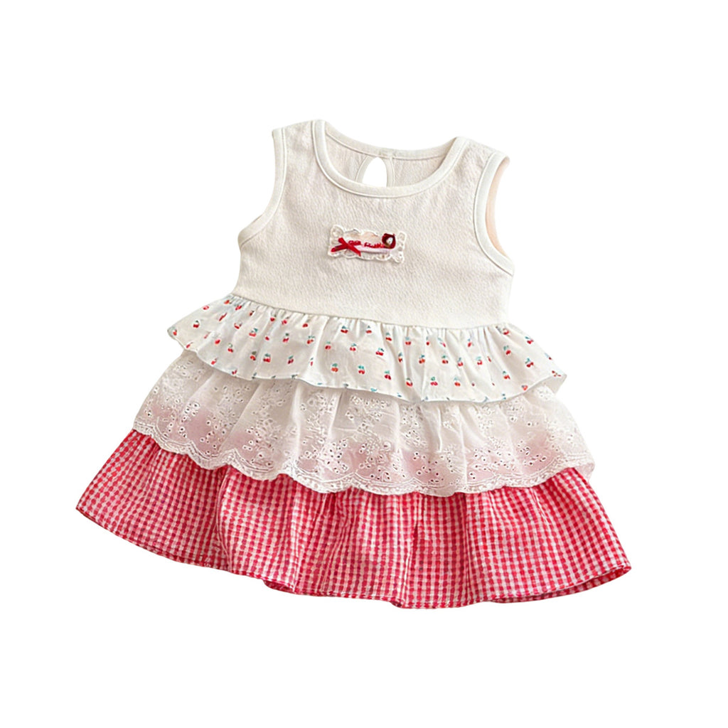Baby Girl Cute Cake Dress Sweet Girl Clothes Infant Dress