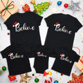 Cotton Family Matching Short Sleeve T-Shirt for Summer Family Outfits