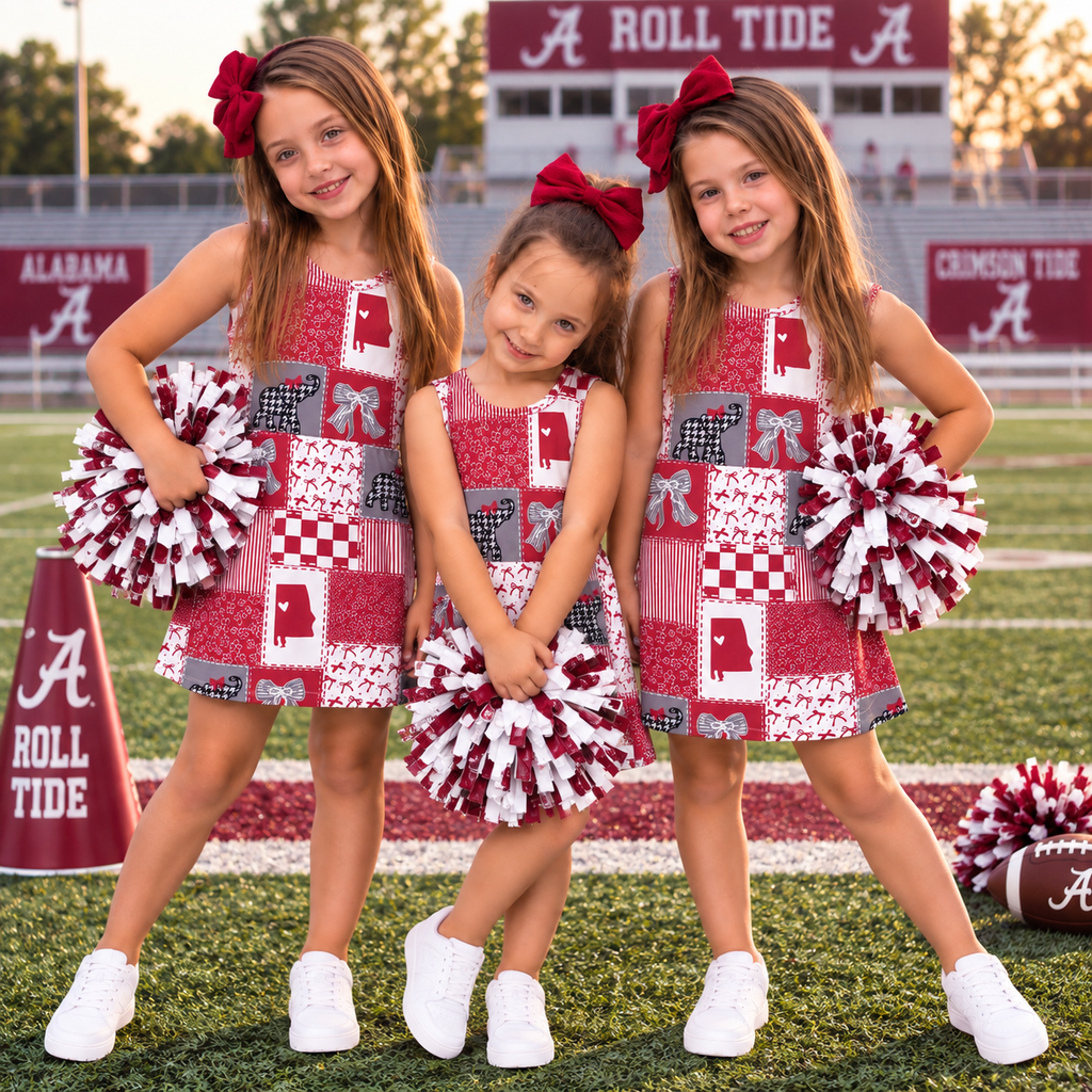 Alabama Girls Athletic Dress: 9/10 yrs