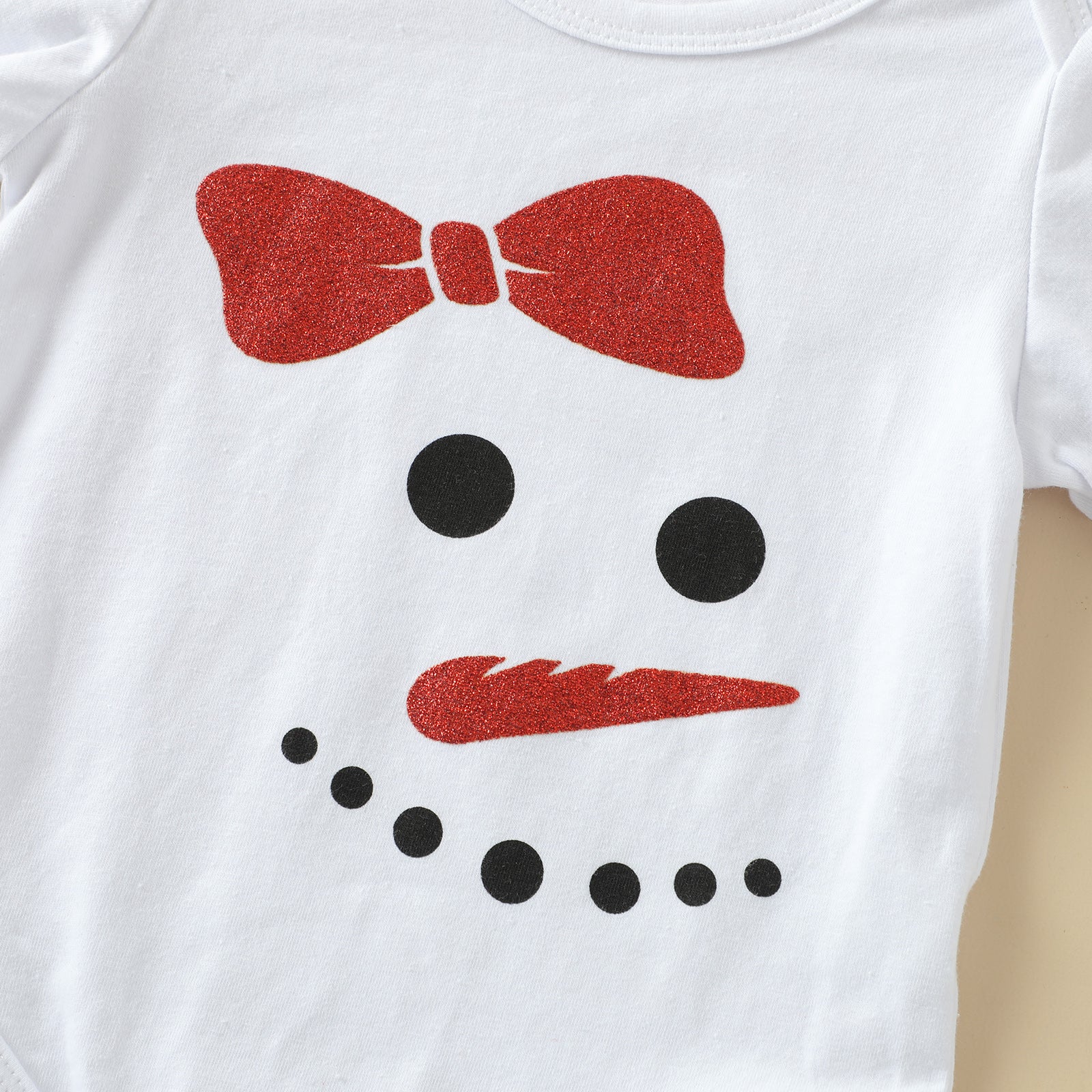 Baby Girls Christmas Clothing Sets Cartoon Deer Snowman Bodysuit +Tulle Skirts+Headband Autumn Girl Clothes