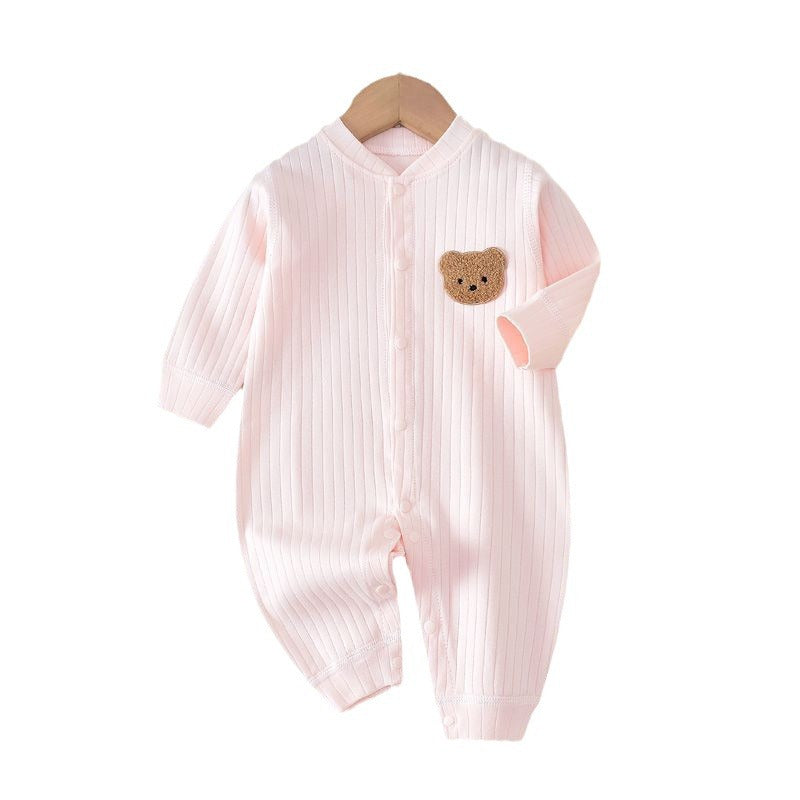 Baby Clothes  Newborn Boy Girl Long Sleeve Onesie Bodysuit Sleepwear