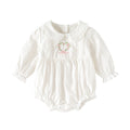 Baby Clothes Embroidered Sweet Girl Romper Baby Onesie