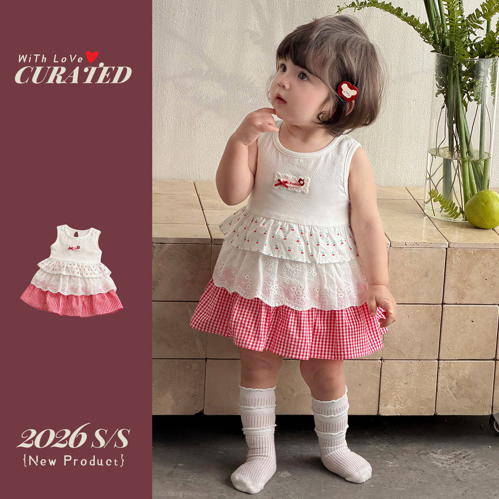 Baby Girl Cute Cake Dress Sweet Girl Clothes Infant Dress